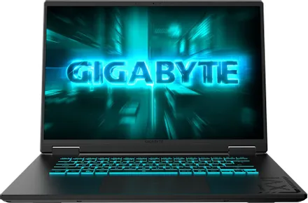 Ноутбук Gigabyte Gaming A16 (3WHK3EE894SD) AMD Ryzen 7 260/​16Gb (1*16 D5)/​SSD1Tb/​RTX5070 8Gb (85W)/​16"/​IPS/​WUXGA/​1920x1200/​165Hz/​NoOS/​Black