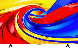 Телевизор 55" TCL 55P7L черный QLED 3840x2160, 4K Ultra HD, 60 Гц, Wi-Fi, Smart TV, Google TV
