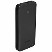 Внешний аккумулятор UGREEN PB535 (55994B) 10000mAh Two-Way Fast Charging 2*USB-C&USB-A 30W Power Bank. (серый космос)
