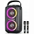 Портативная колонка W-King T9 II (Two mic) Black