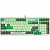 Клавиатура A4Tech Bloody S98 Pixels Green белый/бежевый