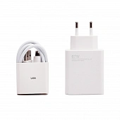 СЗУ Xiaomi 67W 1 USB-A Power Adapter Suit with cabel Type-C