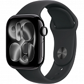 Смарт-часы Apple Watch Series 11 (2025) 42mm Aluminium Case, Sport Band (Jet Black) M/L