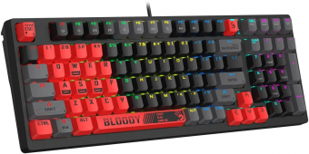 Клавиатура A4Tech Bloody S98 Sports Red BLMS Plus механическая красный/черный USB for gamer LED (S98 S98 SPORTS RED BLMS RED PLUS