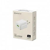 СЗУ Breaking P-01, USB-А, 2.4A (Белый)